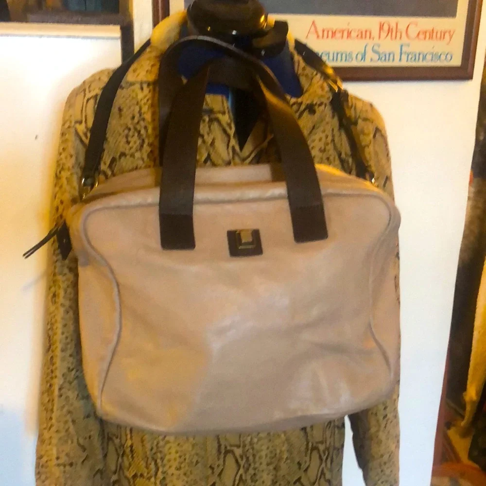 Celine carryall weekender leather bag very good condition, authentic & rare - Picture 1 of 14